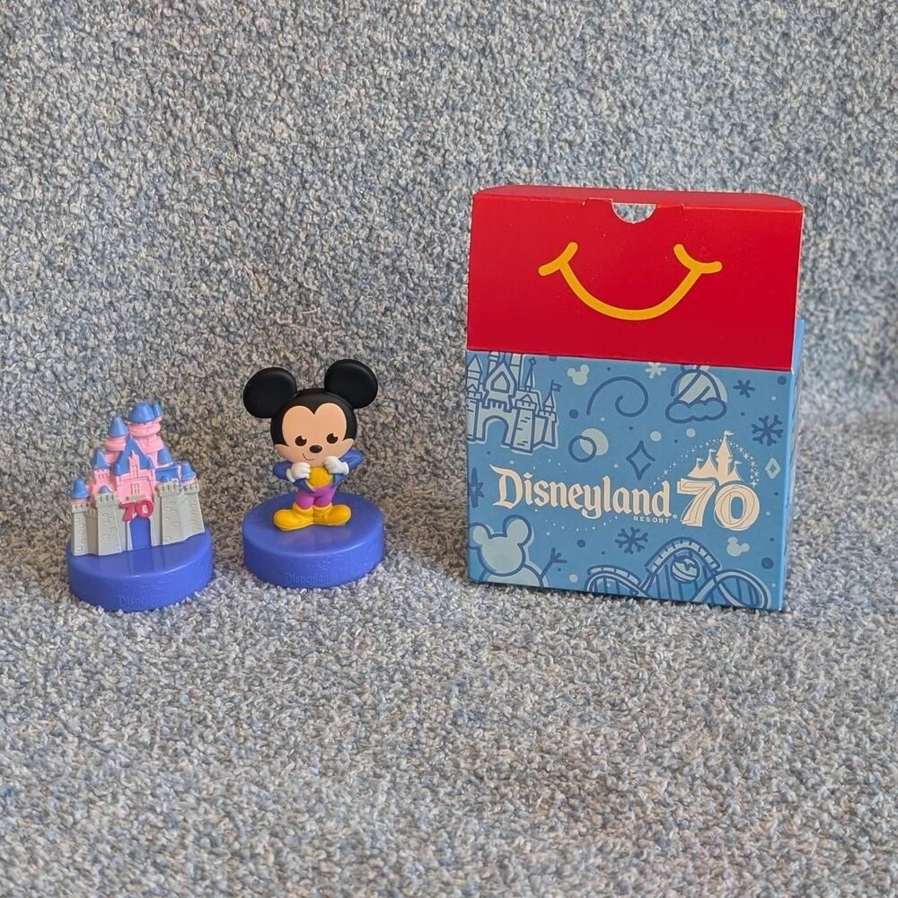 McDonald’s Disneyland 70th Anniversary Happy Meal Toy Mickey & Castle